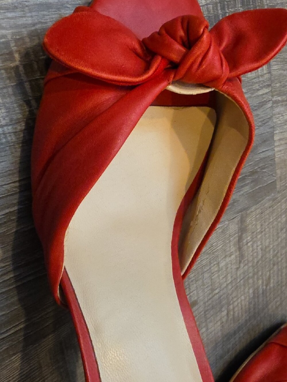 Nine West Red Knot-Front Slide Mules, 10.5 M - Picture 4 of 7